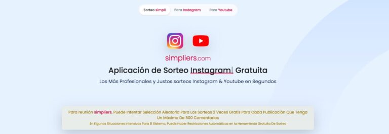 información Ligero reunirse 3 Herramientas gratuitas para sorteos en Instagram